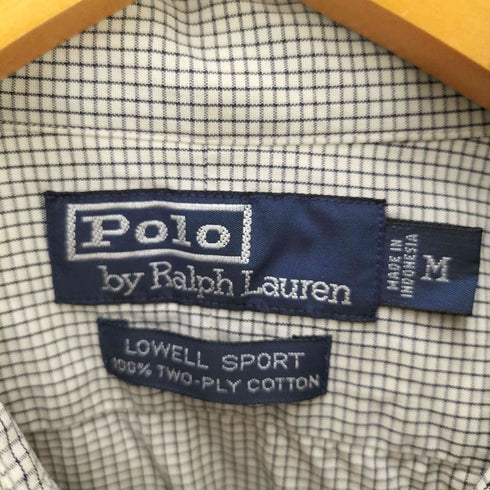 ポロバイラルフローレン Polo by RALPH LAUREN LOWELL SPOT ポニー刺繍 L/Sボタンダウンシャツ メンズ import:M