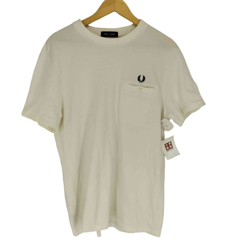 フレッドペリー FRED PERRY ロゴ刺繍ポケットTシャツ メンズ JPN:L