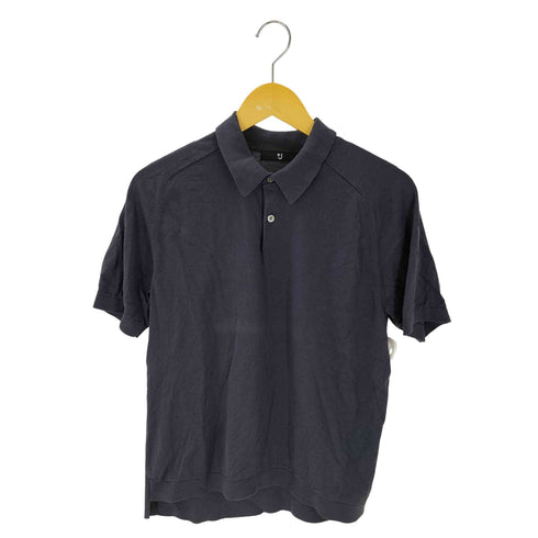 ユニクロプラスジェイ UNIQLO+J シルクコットンニットポロシャツ メンズ JPN:M
