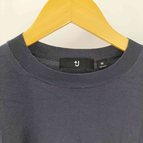ユニクロプラスジェイ UNIQLO+J シルクコットンクルーネックセーター メンズ JPN:M