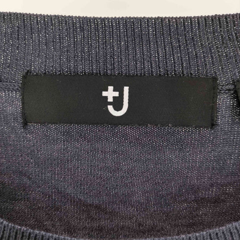 ユニクロプラスジェイ UNIQLO+J シルクコットンクルーネックセーター メンズ JPN:M