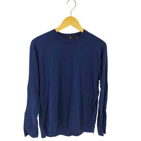 ユニクロプラスジェイ UNIQLO+J シルクコットンクルーネックセーター メンズ JPN:M