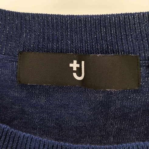 ユニクロプラスジェイ UNIQLO+J シルクコットンクルーネックセーター メンズ JPN:M