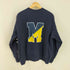 ミンナノ MIN-NANO 23AW REVERSE WEAVE バックプリントスウェット メンズ JPN:M
