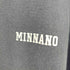 ミンナノ MIN-NANO 23AW REVERSE WEAVE バックプリントスウェット メンズ JPN:M