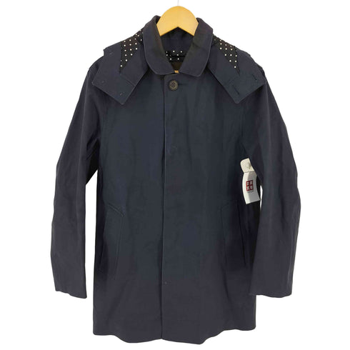 マッキントッシュフィロソフィー MACKINTOSH PHILOSOPHY ハンドメイド 裏地ドット ゴム引きコート メンズ UK:40