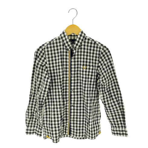 フレッドペリー FRED PERRY ティップド トリム シャツ ギンガムチェックシャツ メンズ JPN:XS