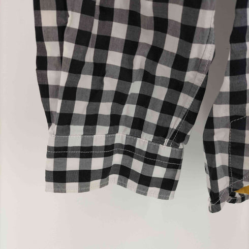 フレッドペリー FRED PERRY ティップド トリム シャツ ギンガムチェックシャツ メンズ JPN:XS