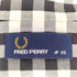 フレッドペリー FRED PERRY ティップド トリム シャツ ギンガムチェックシャツ メンズ JPN:XS