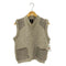 エーグル AIGLE MADE IN ENGLAND 千鳥格子切替ウールニットベスト メンズ import:L