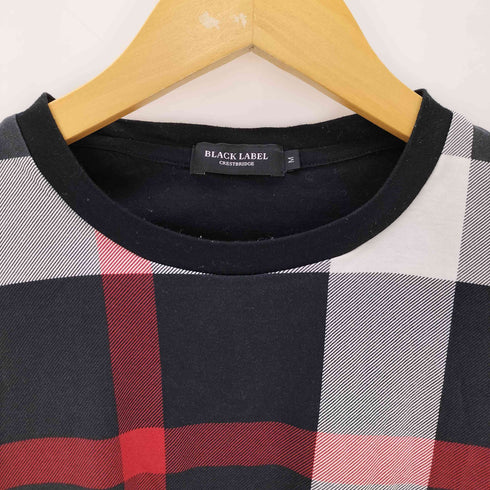 ブラックレーベルクレストブリッジ BLACK LABEL CRESTBRIDGE チェック切替 ロングスリーブカットソー メンズ M