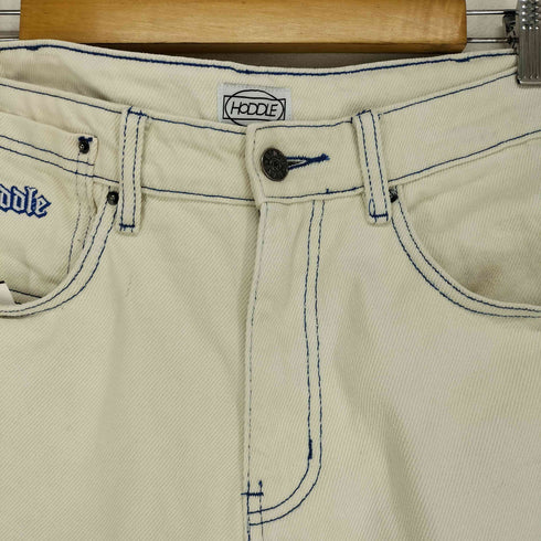 HODDLE ブルーステッチコットンパンツ street メンズ US:30-31