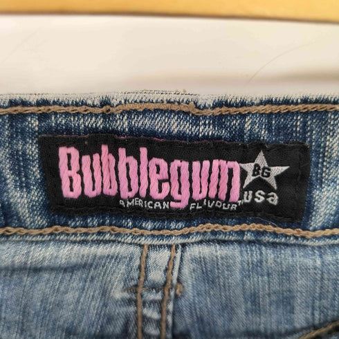 BUBBLEGUM サイドジップポケット ローライズブーツカットデニム Y2K メンズ 15/16