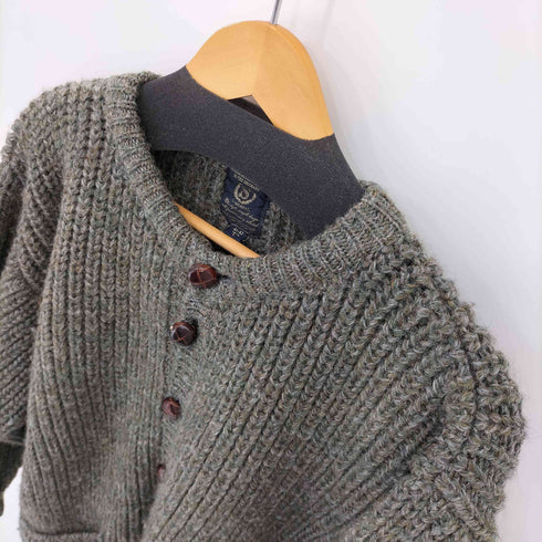SCHIATTI MADE IN IRELAND メランジウールニットジャケット メンズ import:L