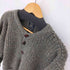 SCHIATTI MADE IN IRELAND メランジウールニットジャケット メンズ import:L