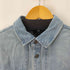エイチアンドエム H&M ダメージ加工デニムシャツ メンズ import:XS