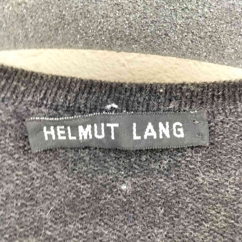 ヘルムートラング HELMUT LANG 黒タグ ウールクルーネックニット メンズ import:L