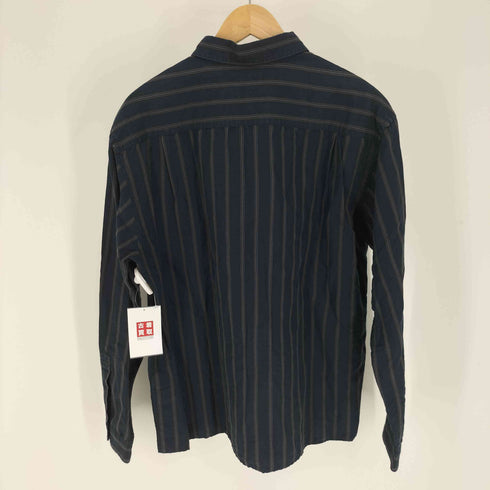 スティーブンアラン Steven Alan 19SS BOLD FIT リネン混 ストライプ シャツ メンズ JPN:L