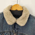 ザラ ZARA デニムボアジャケット メンズ import:S