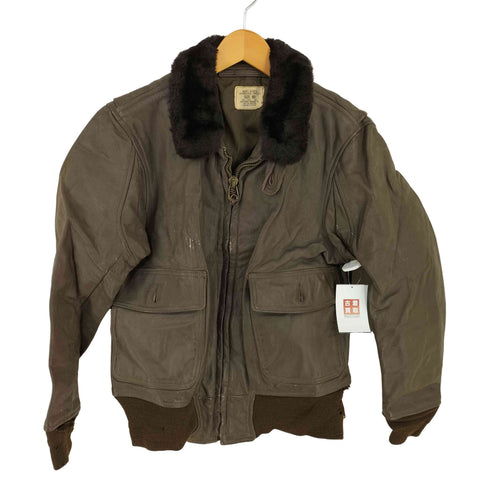 ユーエスネイビー U.S.NAVY 77年製 RALPH EDWARDS SPORTSWEAR社製 TYPE G-1ジャケット メンズ US:40