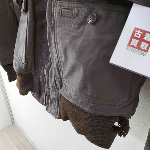 ユーエスネイビー U.S.NAVY 77年製 RALPH EDWARDS SPORTSWEAR社製 TYPE G-1ジャケット メンズ US:40
