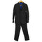 コムデギャルソンオム COMME des GARCONS HOMME AD2005 05AW ウールポリ縮絨 ストライプテーラードジャケット セットアップ メンズ S