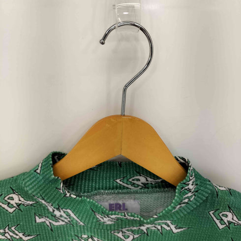 イーアールエル ERL Logo-Print Waffle-Knit Cotton T-Shirt メンズ JPN:L