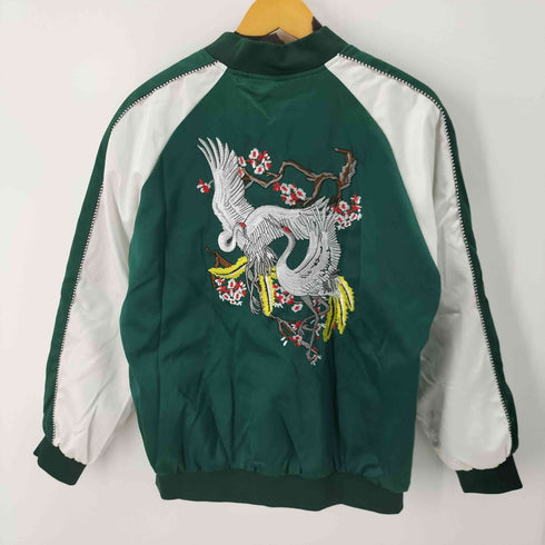 LIDAREN スカジャン 鶴 裏地キルティング メンズ JPN:XL