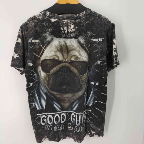 ブルドッグ Tシャツ タイダイ メンズ JPN:M