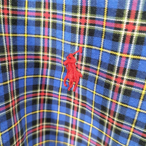 ラルフローレン RALPH LAUREN 90S BDチェックシャツ メンズ JPN:M