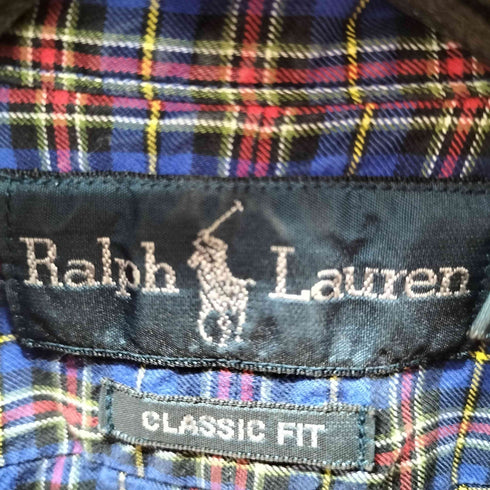ラルフローレン RALPH LAUREN 90S BDチェックシャツ メンズ JPN:M