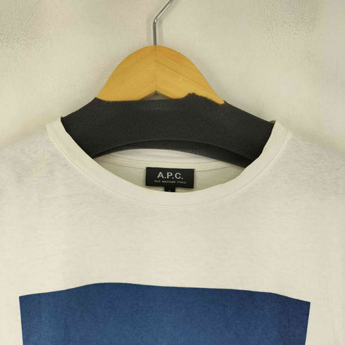 アーペーセー A.P.C. ロゴプリント S/S Tシャツ メンズ import:S