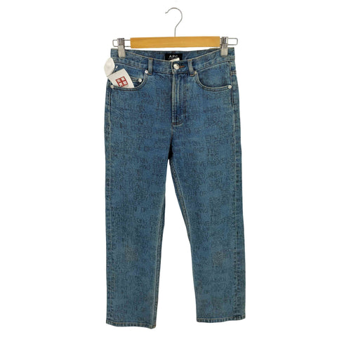 アーペーセー A.P.C. メッセージプリントジップフライデニム レディース 26