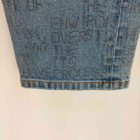 アーペーセー A.P.C. メッセージプリントジップフライデニム レディース 26