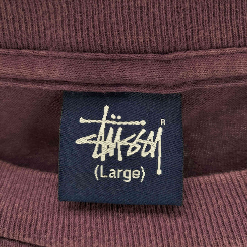 ステューシー Stussy S/S プリントTシャツ シングルステッチ SSリンク メンズ JPN:L