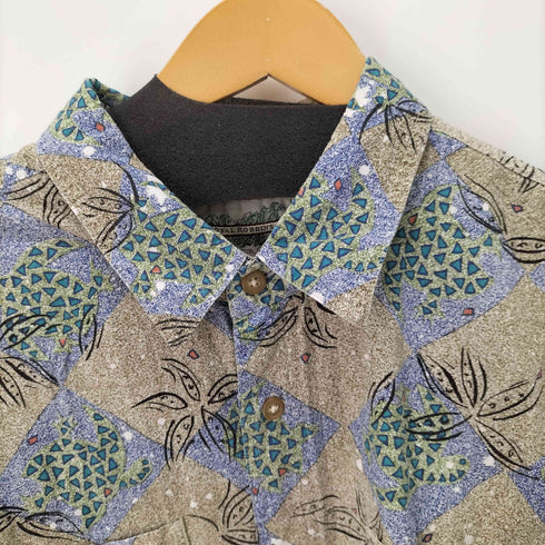 THE ROYAL RO BBINS 総柄S/S シャツ メンズ import:L
