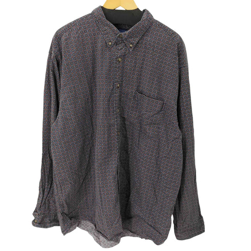 EXCETERA 総柄レーヨンS/Sシャツ メンズ import:L