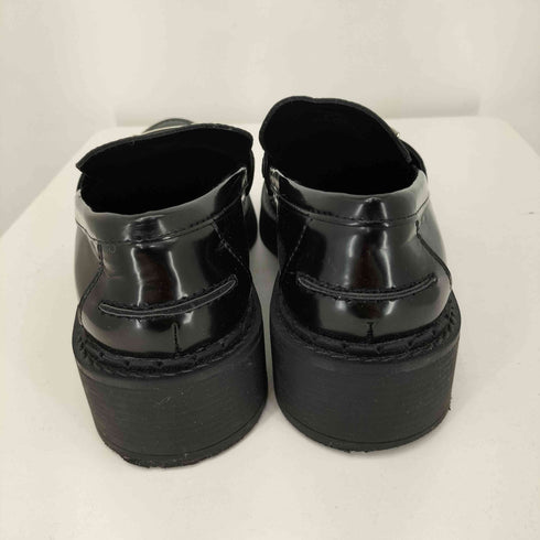 ザラ ZARA ホースビット フェイクレザーローファー レディース JPN:24.5