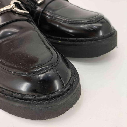 ザラ ZARA ホースビット フェイクレザーローファー レディース JPN:24.5