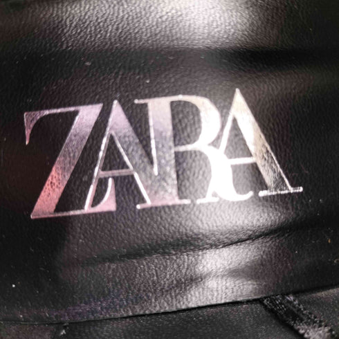 ザラ ZARA ホースビット フェイクレザーローファー レディース JPN:24.5