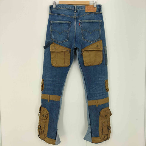 リーバイス Levis 501 リメイク ペインターデニムパンツ フレア メンズ W30 L30