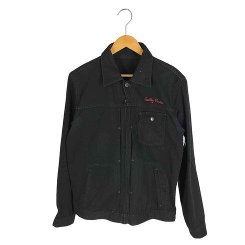 ワコマリア WACKO MARIA Midnight Cowboy チェーンステッチ プリーツ ジップアップ トラッカージャケット メンズ JPN:XL