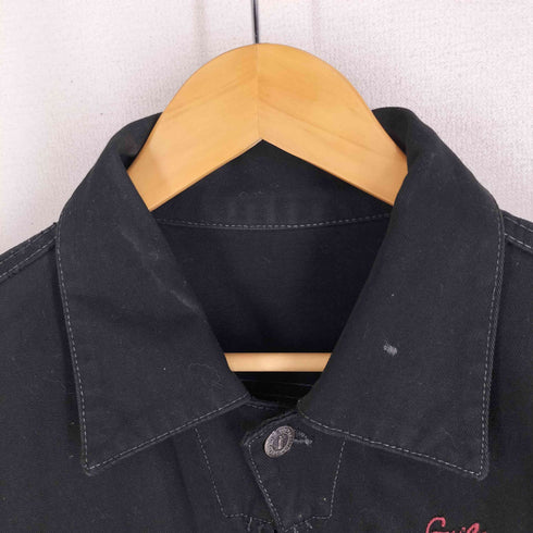 ワコマリア WACKO MARIA Midnight Cowboy チェーンステッチ プリーツ ジップアップ トラッカージャケット メンズ JPN:XL