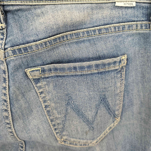 マザー mother THE INSIDER CROP STEP FRAY デニム レディース 24