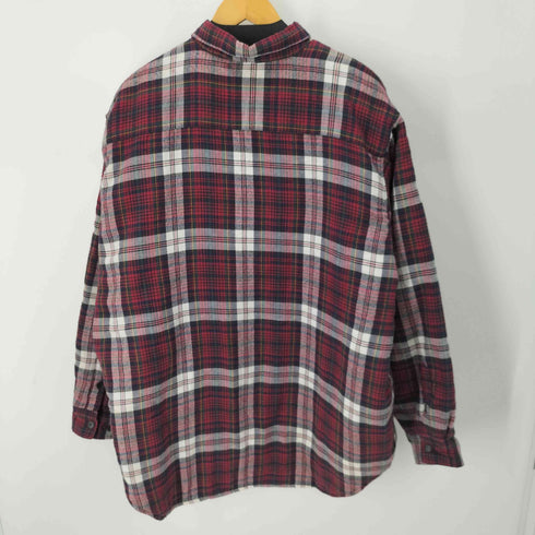 GREATLAND 00S ネルシャツジャケット 裏地キルティング メンズ JPN:XL