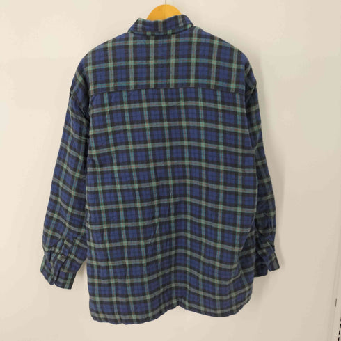 ネルシャツジャケット 裏地キルティング メンズ JPN:XL