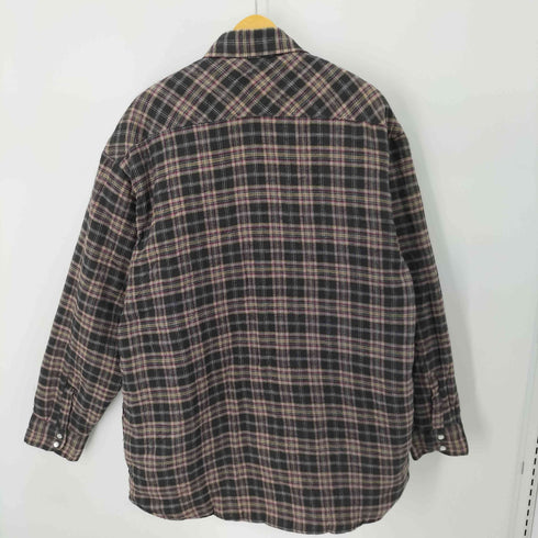 KIMBEAR 00S ネルシャツジャケット 裏地キルティング メンズ JPN:XL