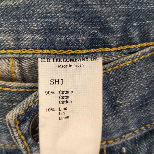 リー Lee リネン混ブーツカットデニムパンツ メンズ 31