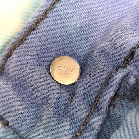 リーバイス Levis ボタン裏522 タイダイ ボタンフライデニムパンツ メンズ