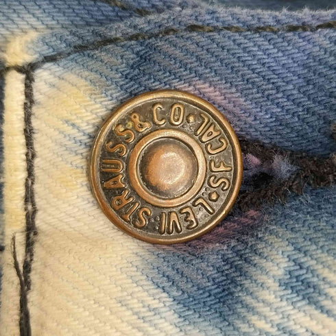 リーバイス Levis ボタン裏522 タイダイ ボタンフライデニムパンツ メンズ